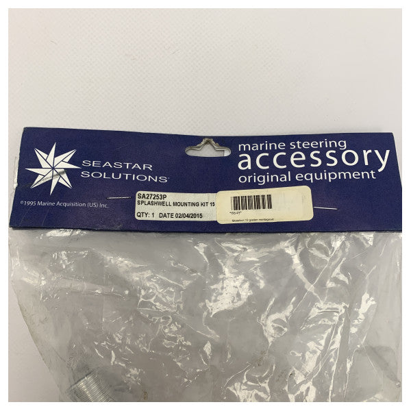 Dometic SeaStar SA27253P Splashwell monteringssæt til styrekabel til påhængsmotor