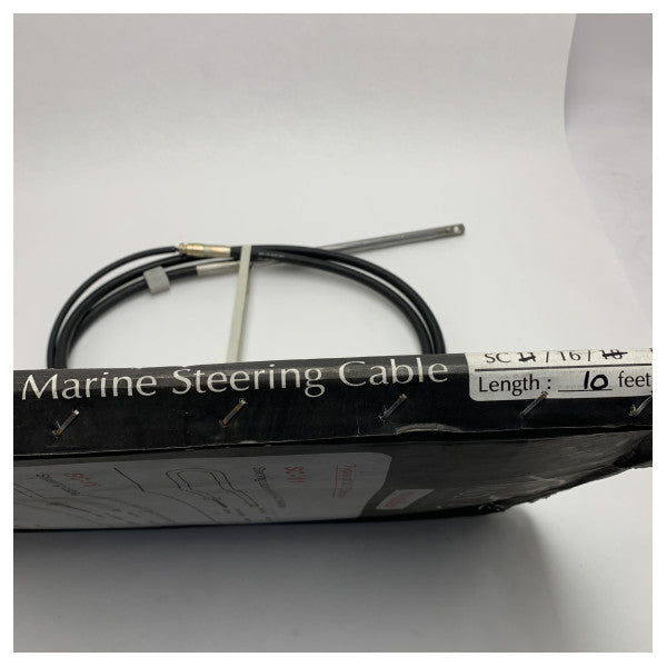 Multiflex SC16-10 кабел за управление на извънбордови двигатели 10 фута неръждаема стомана