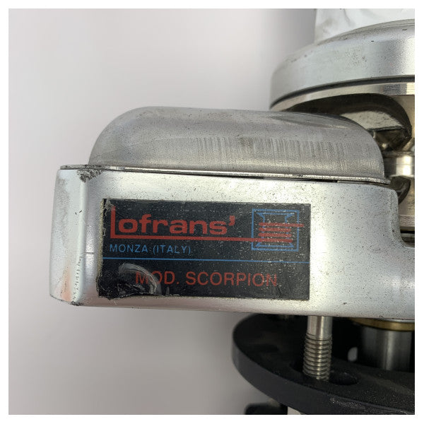 USED Lofrans Scorpion 6mm windlass deck unit with capstan