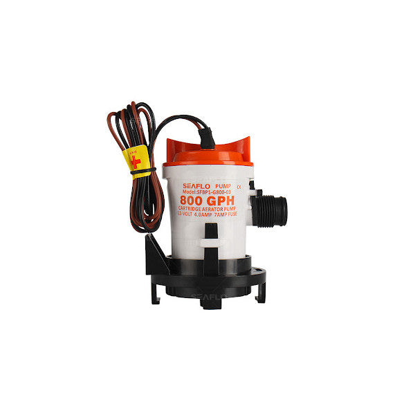 Seaflo manual electric 12V | 800 GPH bilgepump - SFBP1-G800-12B