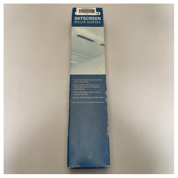 Dometic OceanAir skyscreen roller blind and flyscreen size 10 Lewmar - SFSS-10-W-RP