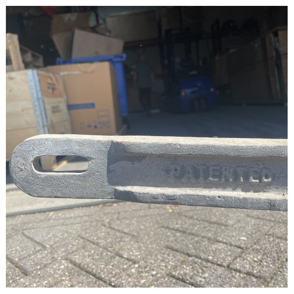 Галванизирано котва Sanguineti с високо задържане 25 KG, сертифицирано от RINA 