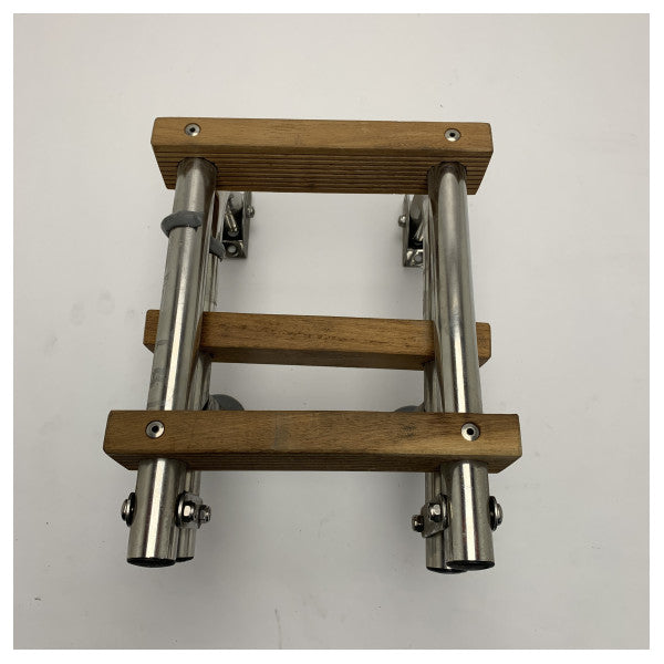 Vetus SLFM3A badestige foldbar 3 trin med teak