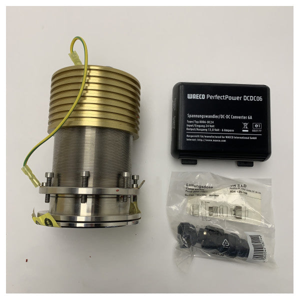 Vetus SOLAR24X underwater light 24V xenon stainless steel tru-hull