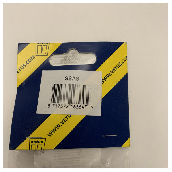 Vetus SSAS рамо за чистачките на предното стъкло от неръждаема стомана, регулируемо на 280 - 366 мм