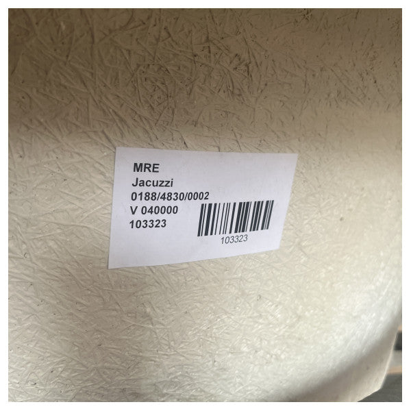 Victoria Spa Sumatra D248 cm build in round 6-person jacuzzi