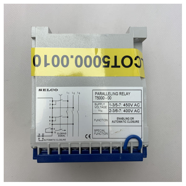 Relé de interrutor paralelo Selco T5000-00