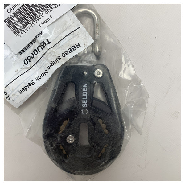 Selden RBB80 blocco singolo a sfere 80 mm - 14 mm