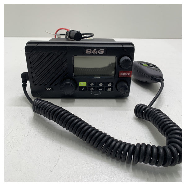 B&G V50 VHF marine radio marifoon black 12/24V - 000-11236-001