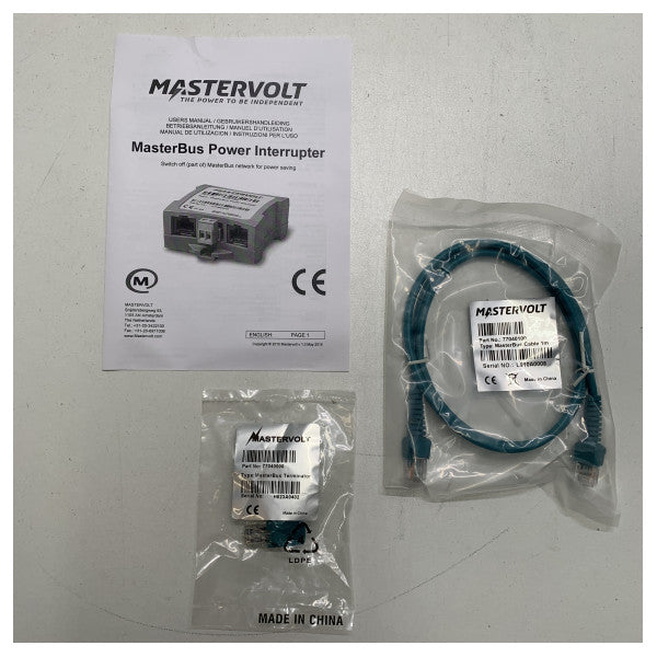 Mastervolt MasterBus power interrupter interface - 77031550