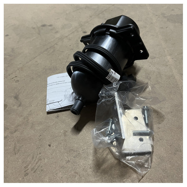 Нагревател за охлаждаща течност за морски двигатели 2000W 240V - издръжлив антикорозионен нагревател за двигател на лодка с автоматичен термостат