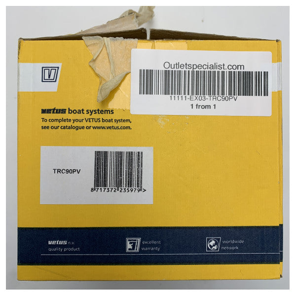 وصلة العادم البلاستيكية TRC90PV من فيتوس TRC90PV - 90 مم