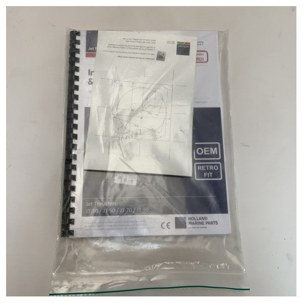 Jet Threster 50 KGF JT50 Bow og Stern Thrust Kit 24V