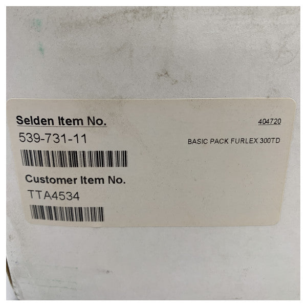 Selden 300TD basic stainless steel furling pack - 539-731-11