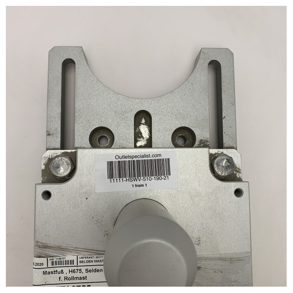 Pied de mât d'aluminium Selden pour Hanse 675-510-190-21