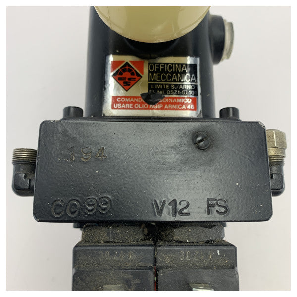 USED Officina Meccanica V12FS 12V hydraulpump