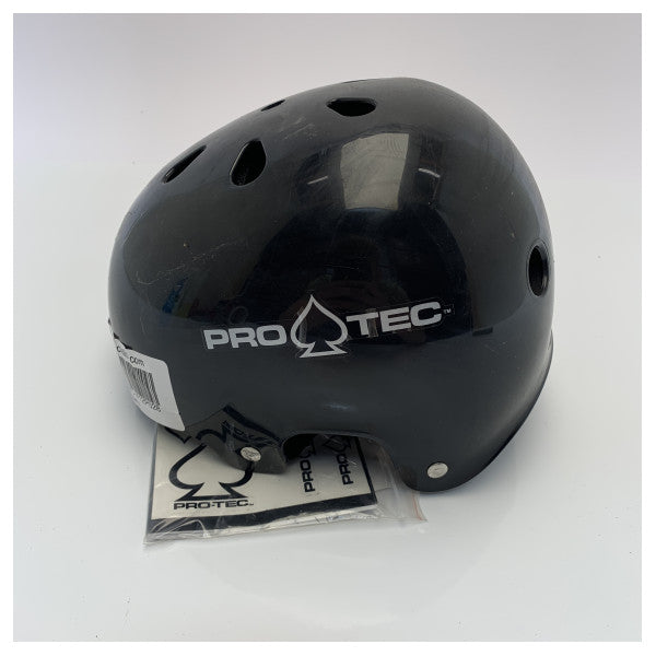 Pro Tec Old School Wake Gloss Wakeboard | Wasserski Helm Black 11