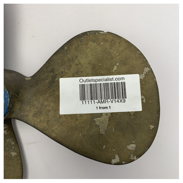 USED Altena marine V14 x 9 inch bronze propellor - V14X9