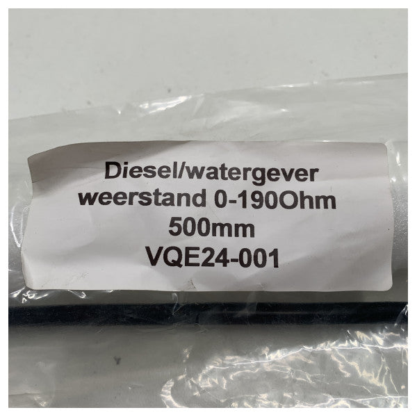 Diesel Wasserspiegel Gever - Widerstand 0 - 190 Ohm - Länge 500 mm