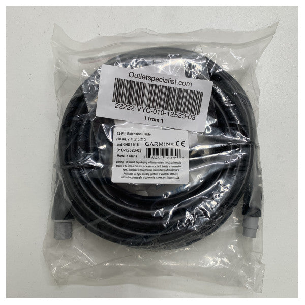 Garmin GHS 11 Cable de extensión del auricular-010-12523-03