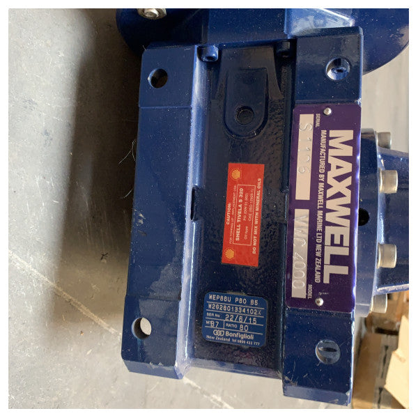 Гідравлічна лебідка Maxwell VWC4000HYD | двигун колонки