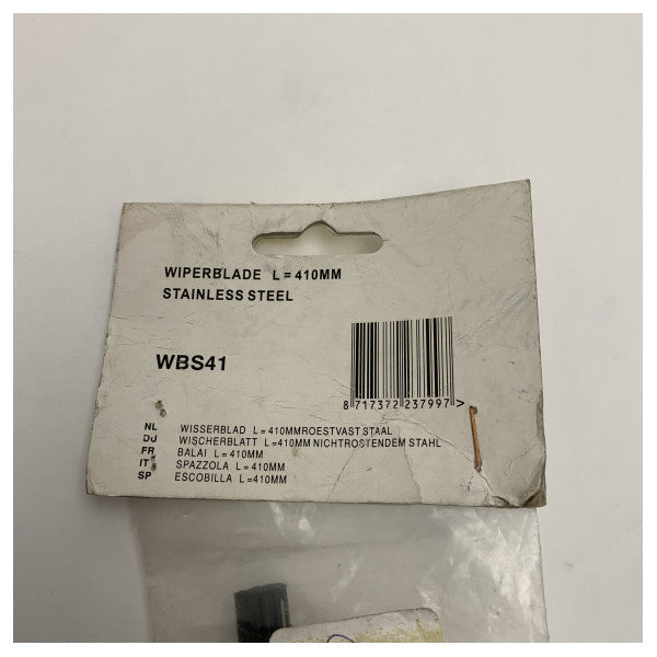 Vetus WBS41 essuie-glace en acier inoxydable 41 cm