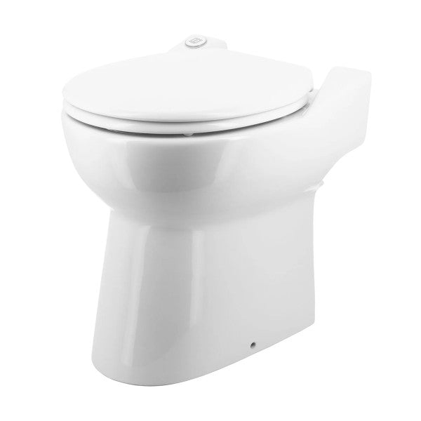 Електричний морський унітаз Vetus WC24S2 24V білий | низьке споживання води