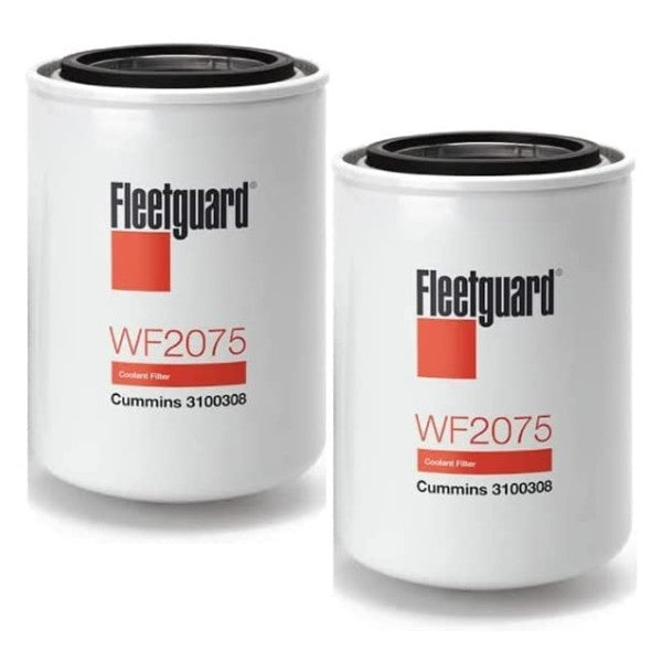 FleetGuard WF2075 engine coolant liquid filter spin-on