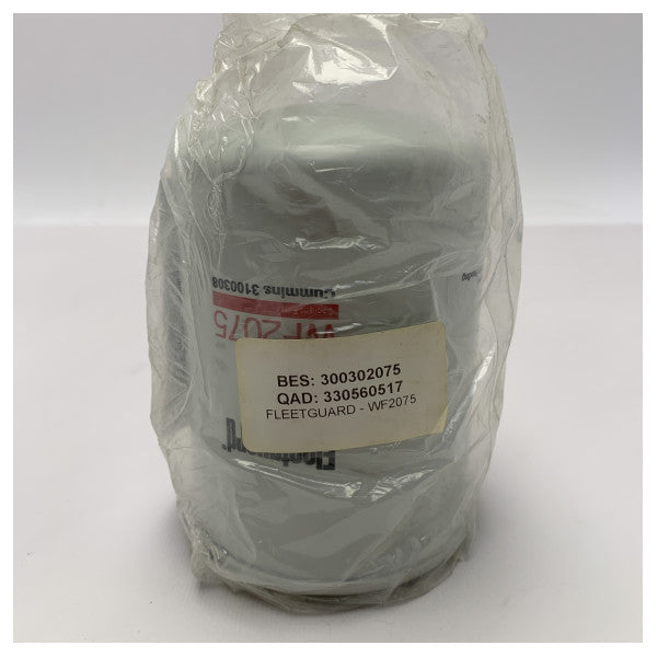 Filtr płynu chłodzącego silnik FleetGuard WF2075 typu spin-on
