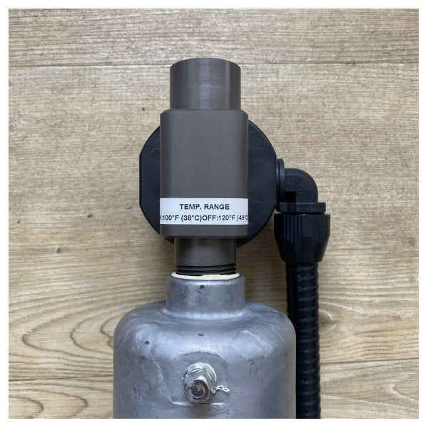 Marine Stainless Steel Tank Heater with Thermostat 5000W - Durable, Weatherproof Heating Solution for Maritime Applications