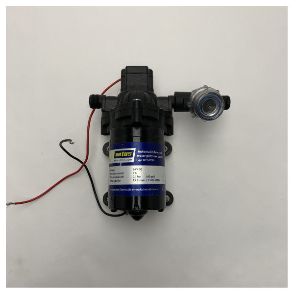 Vetus WP2413B tryckpump för färskvatten 13L/min 24V
