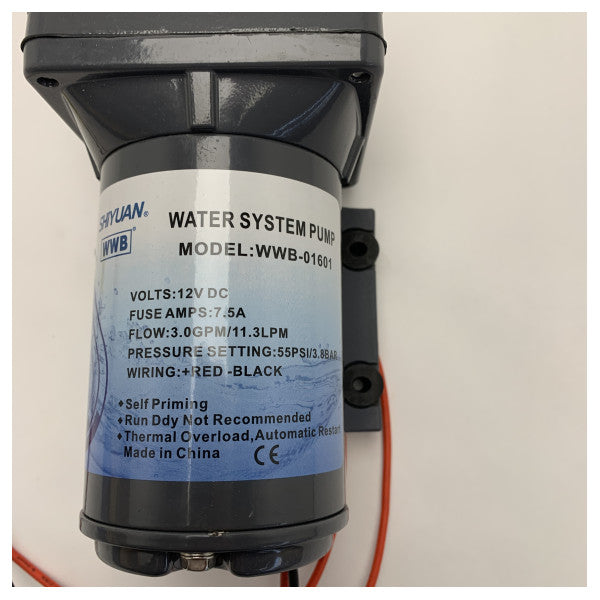 Насос для води Shiyuan WWB-01601 12В | 11,3 л/хв