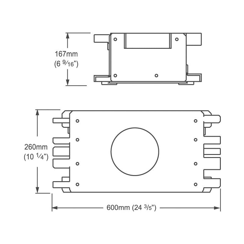 Whale GW1610 16L Grauwassertank mit Sensor