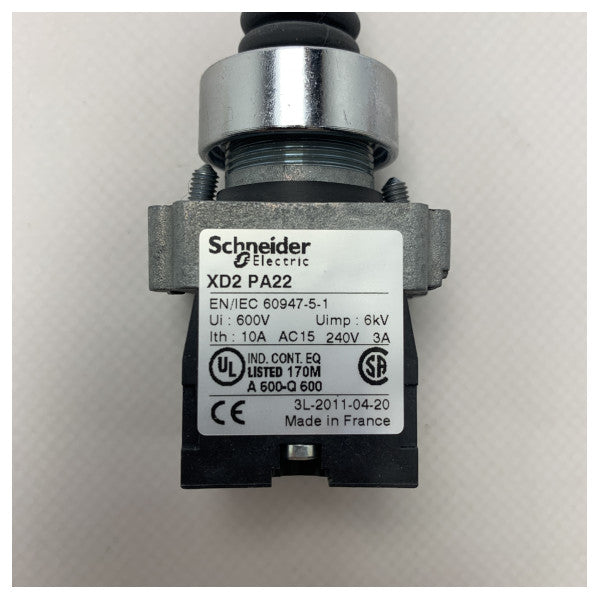 Schneider Electric XD2 PA22 Joystick Switch Lever 230V 2 axe