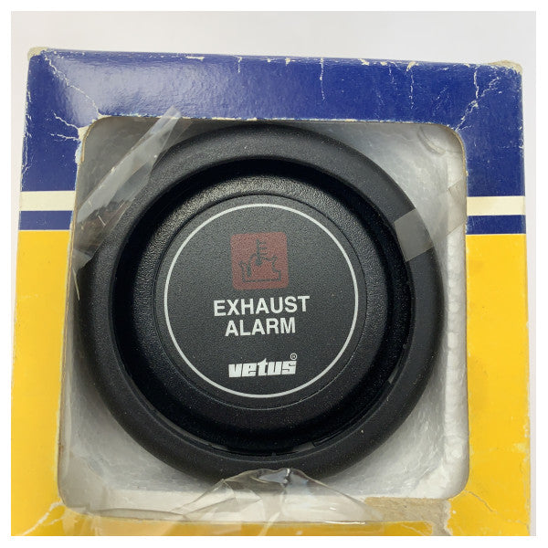 Vetus XHI24B Temperatura de escape Alarma Negra 12/24V