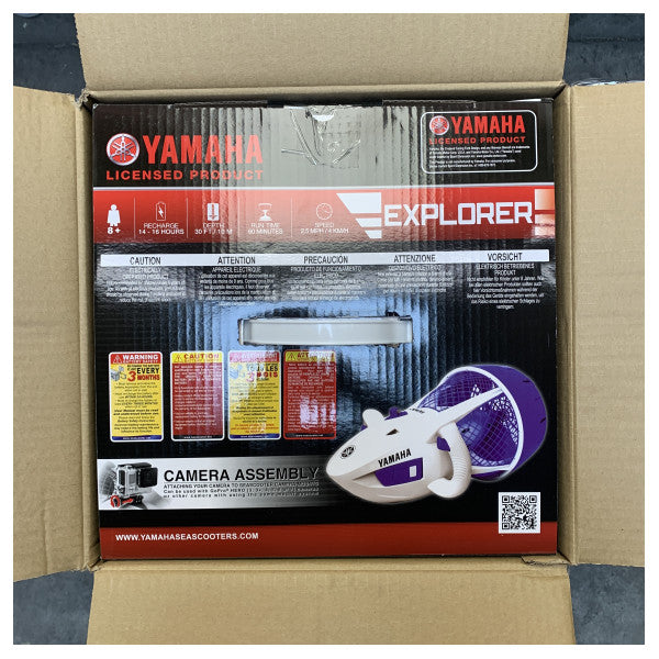 Yamaha Explorer Sasascooter pod vodenim vodama - YME23001EU