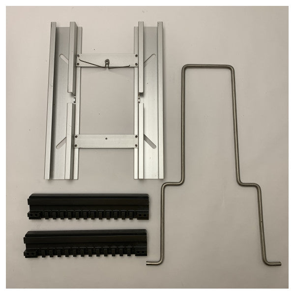 Zwaardvis aluminium table and seat sliding system 180 mm - Z.64220