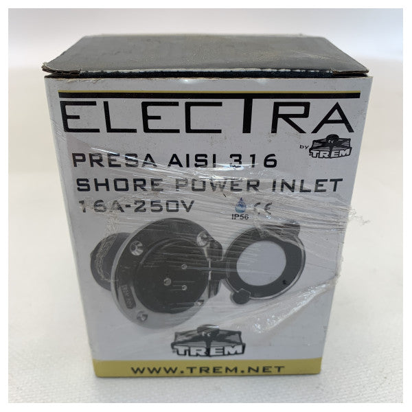 Trem shore power socket 16A | 230V stainless steel - Z2032016