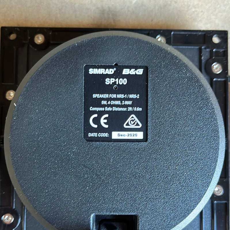 B&G SP100 wired speaker for V100 blackbox VHF - 000-15651-001