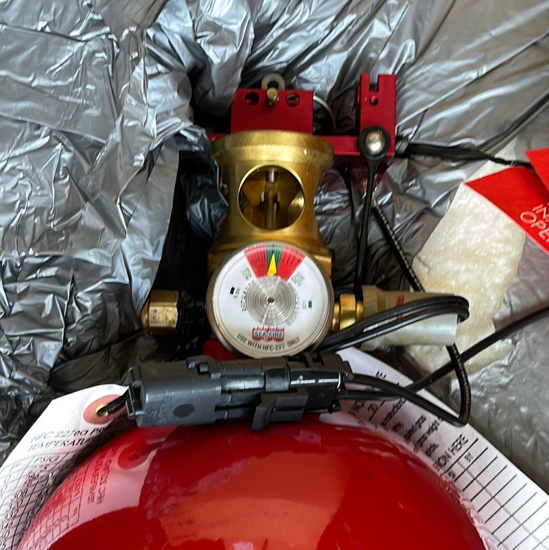 Sea Fire fire extinguisher manual FM200 550NM