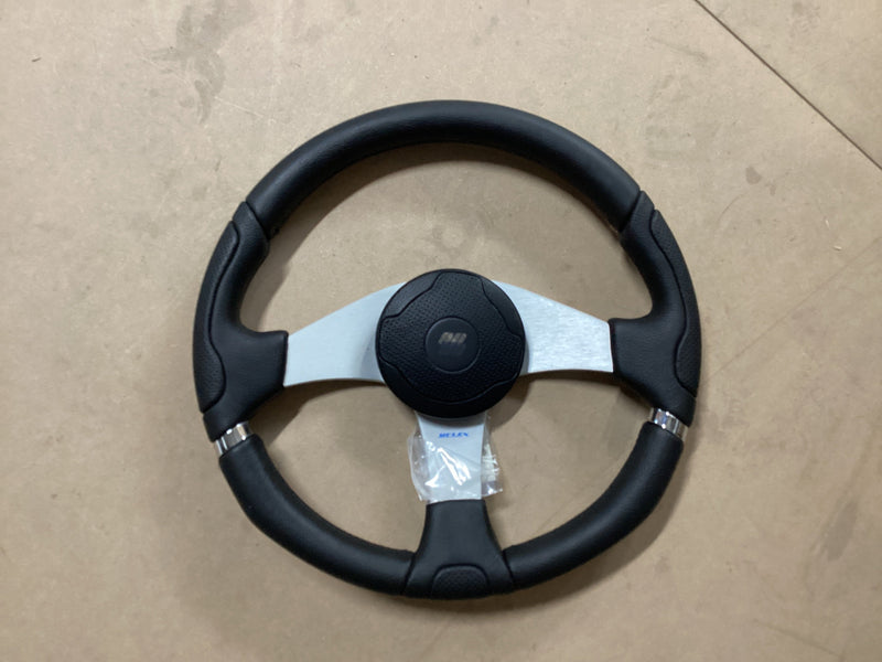 Ultraflex Marettimo black steering wheel 350 mm - 64304H