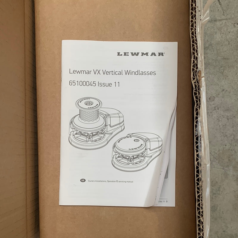 Lewmar VX1 elektrische ankerlier 500W / 6-7 mm / 12V - 69100021