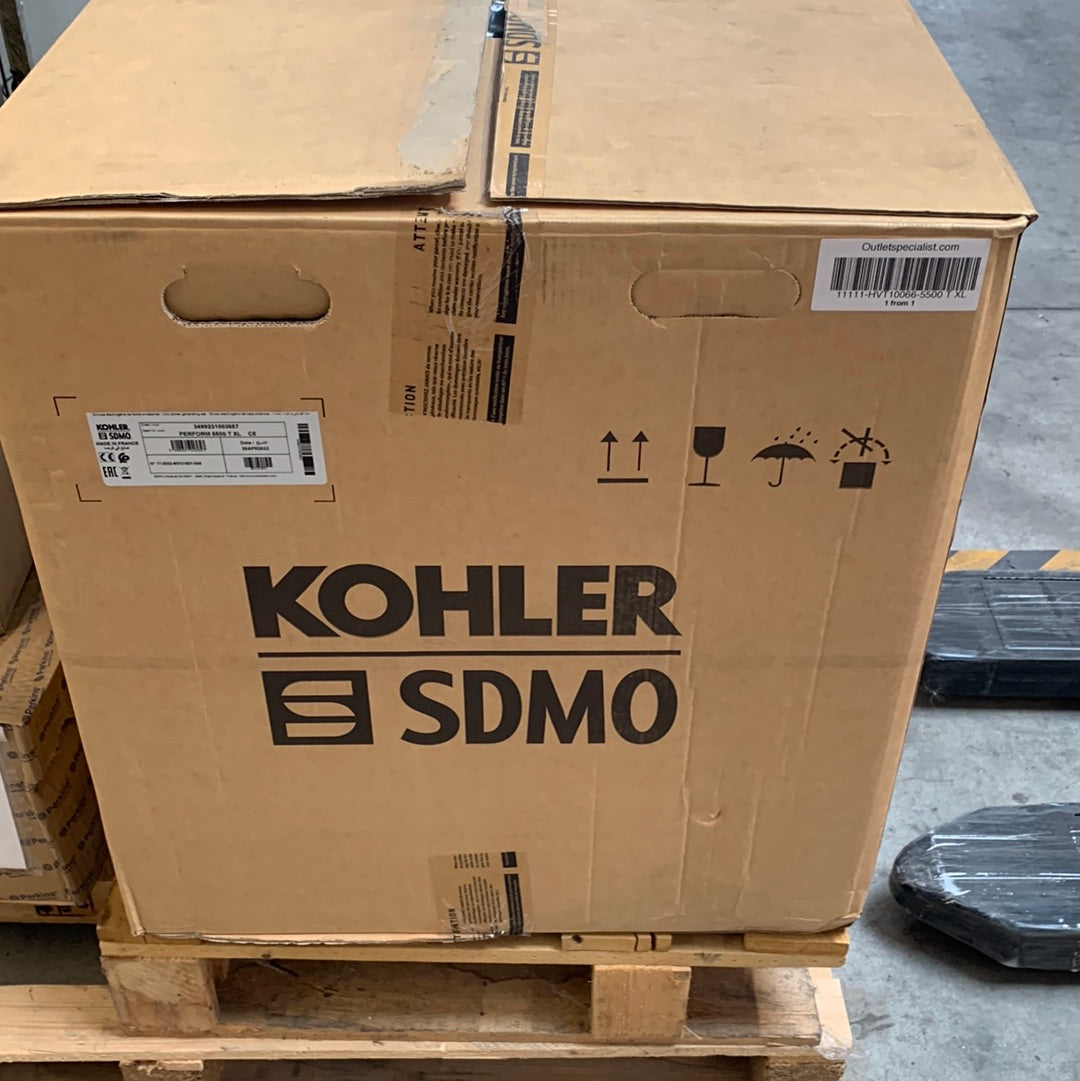 Kohler Générateur d'essence portable à 3 phases 5.6 KVA - Effectuer 5500 T XL C5