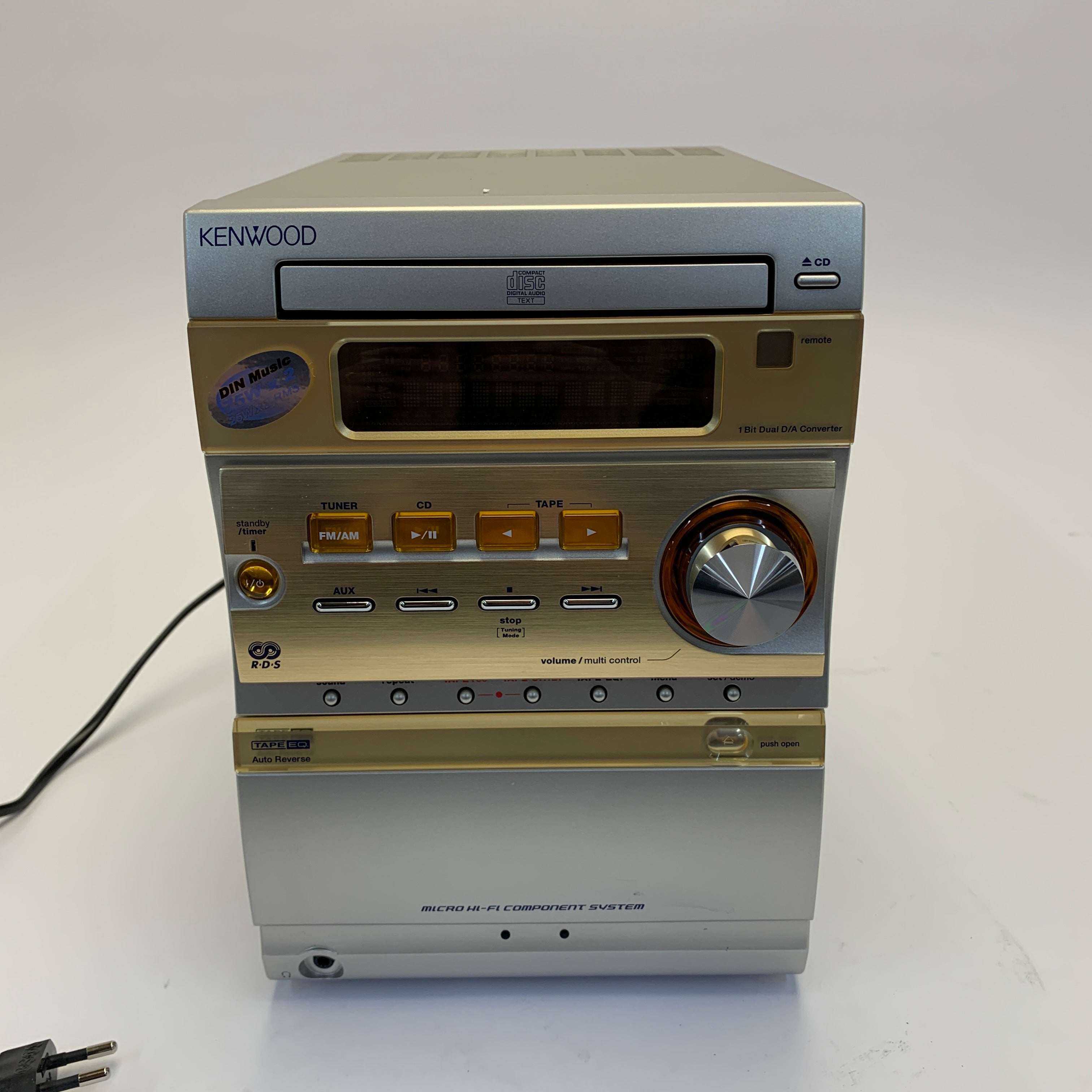 System Hi-Fi Kenwood HM-537MP-H Marine z MP3, kasetą, radiem RDS i mocą 50W 