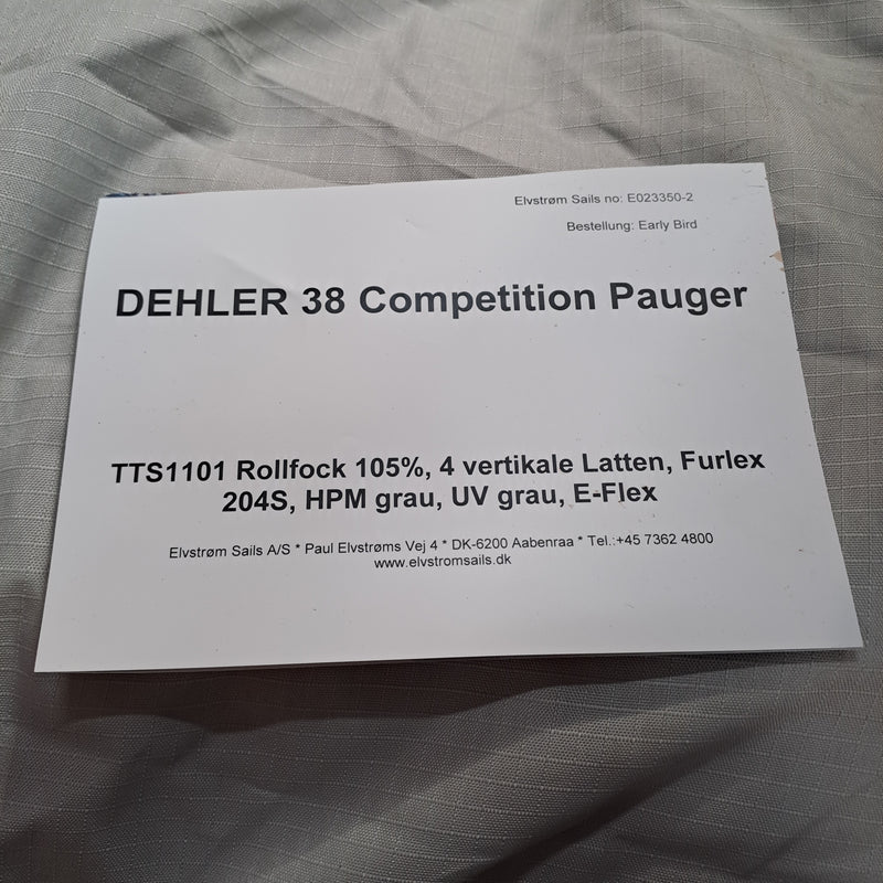 Elvstrom Dehler 38 competition Pauge EPEX 15,11 x 4,35m