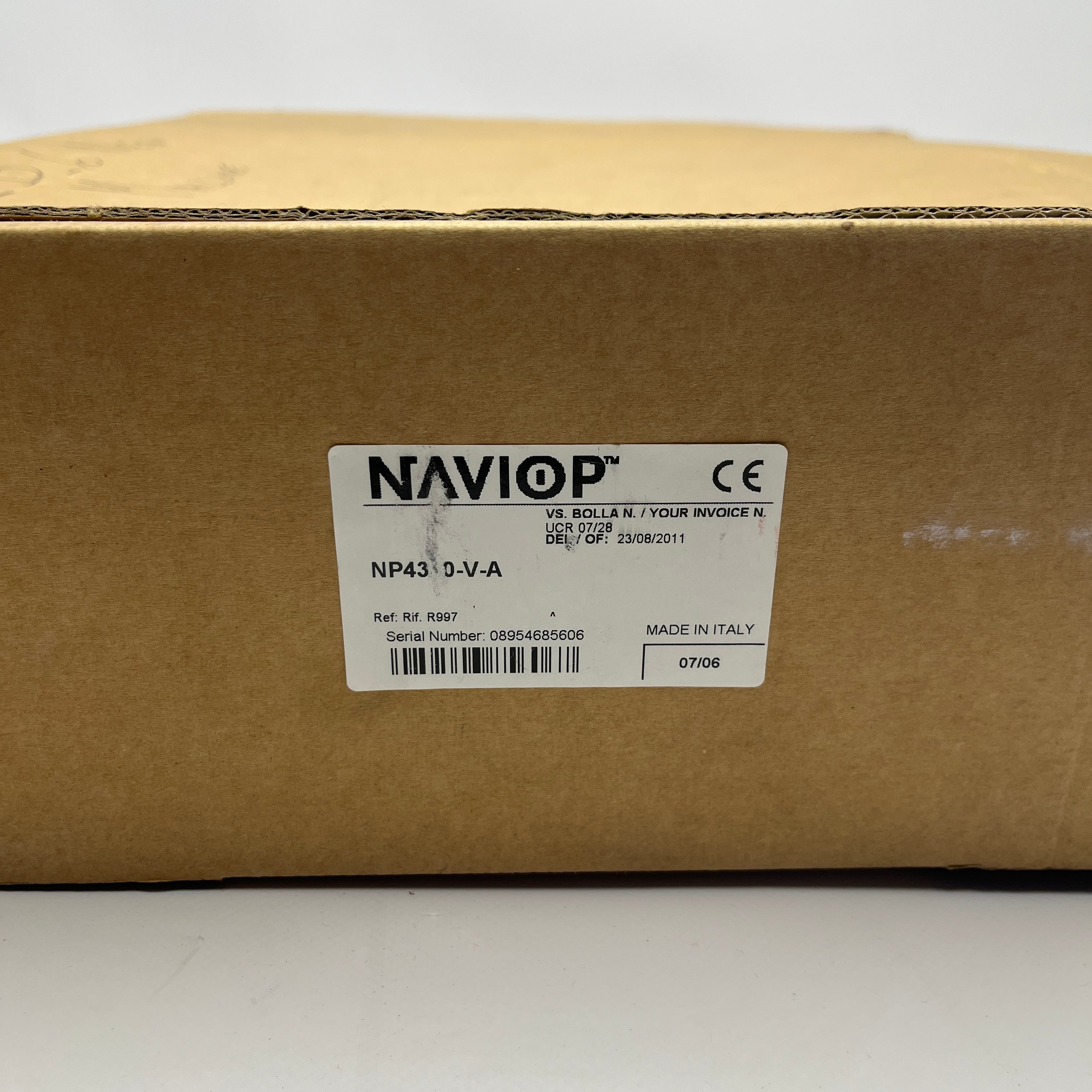 Naviop NP4300V-GSN Οθόνη αφής ελέγχου θαλάσσιων σκαφών Ferretti