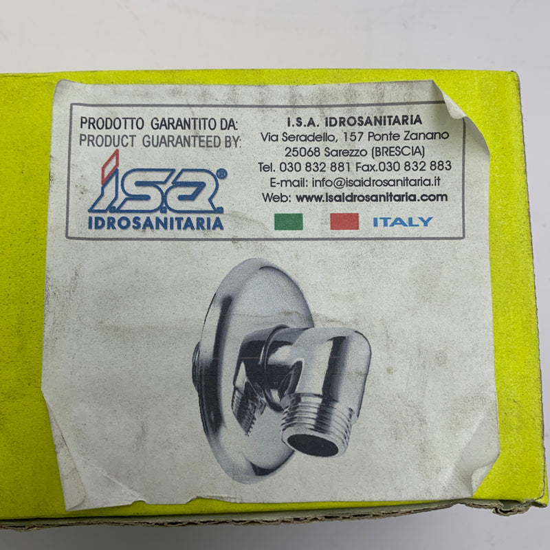 I.S.A 66400 pipe fitting 90 degree elbow with rosette