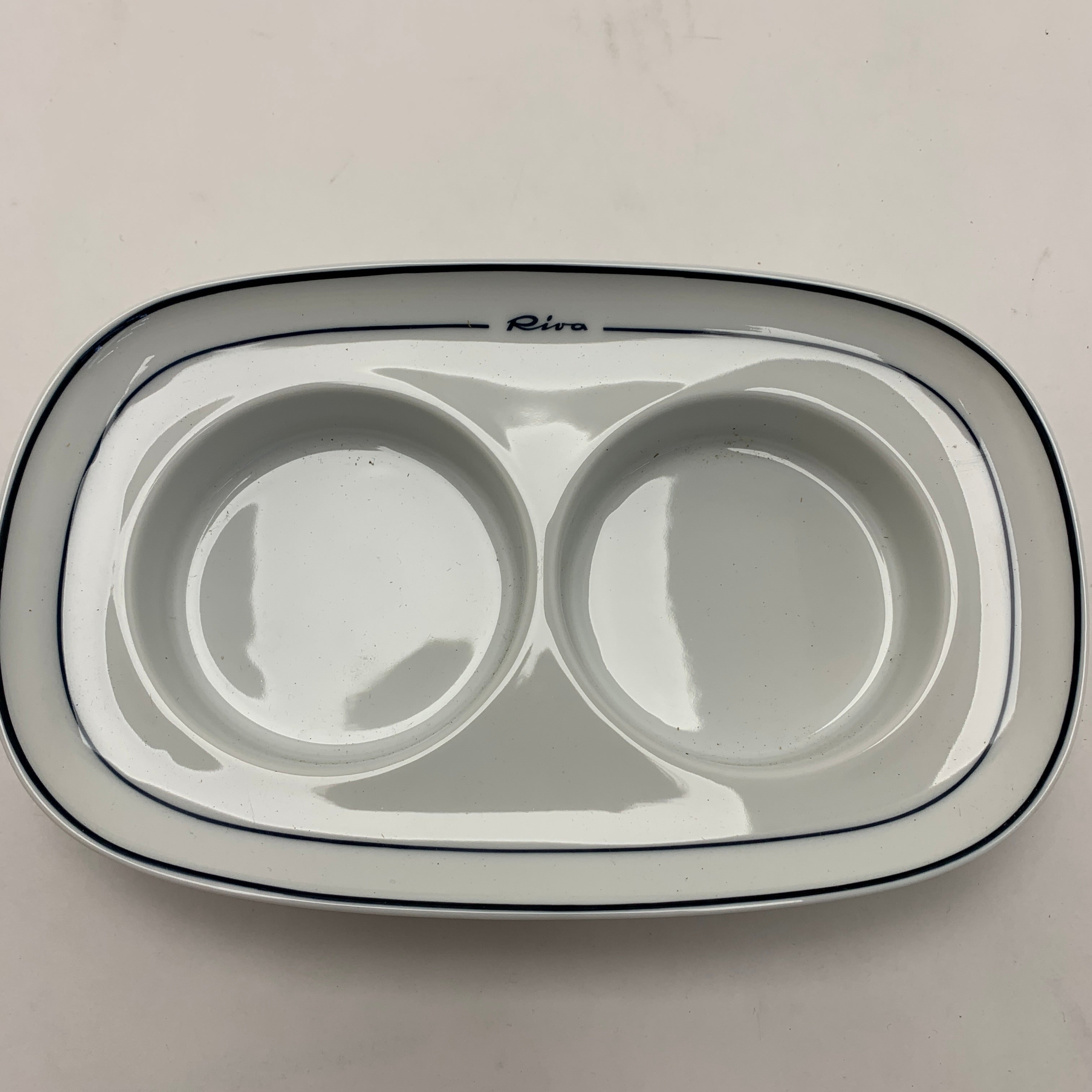 Riva | Richard Ginori 027 1795 блюдо подвійне відділення перечниця і сіль