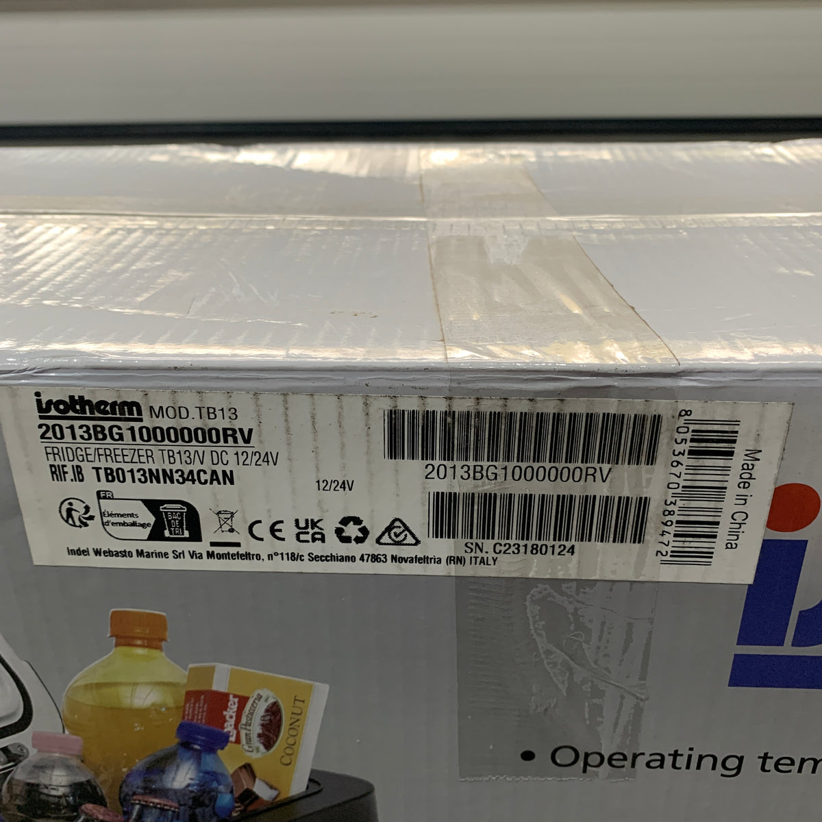 Isotherm IndelB TB13 Kompressor-Kühlbox 13L 12/24/230V - 2013BG1000000RV 