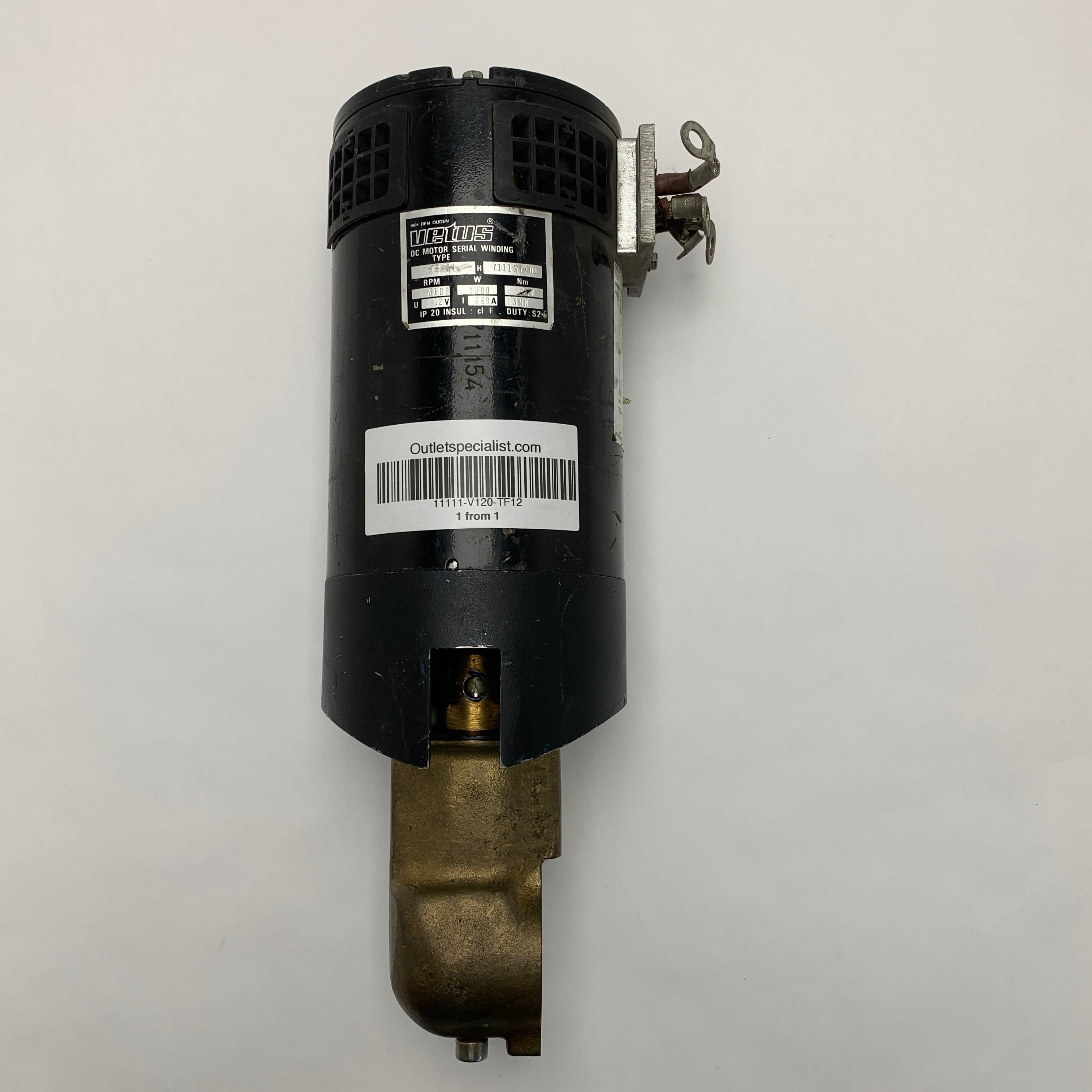 USADO Vetus TF12 motor de hélice de proa con la pierna